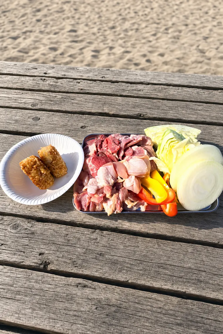 肉屋から直接仕入れたBBQセット